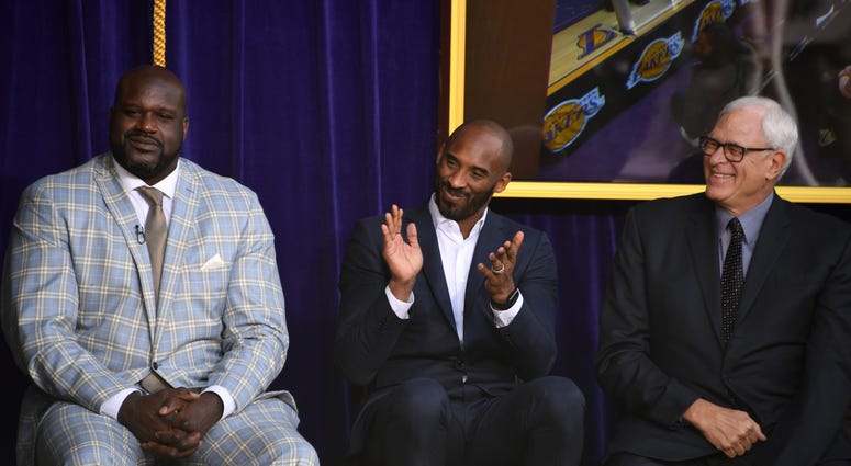 Shaq Kobe Phil Jackson