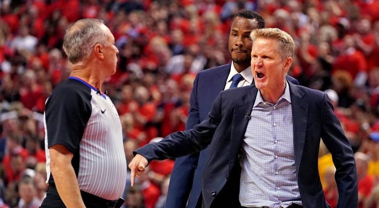 Steve Kerr Warriors Raptors NBA Finals Game 5