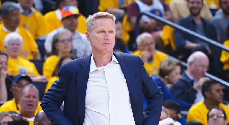 Steve Kerr Warriors NBA Finals