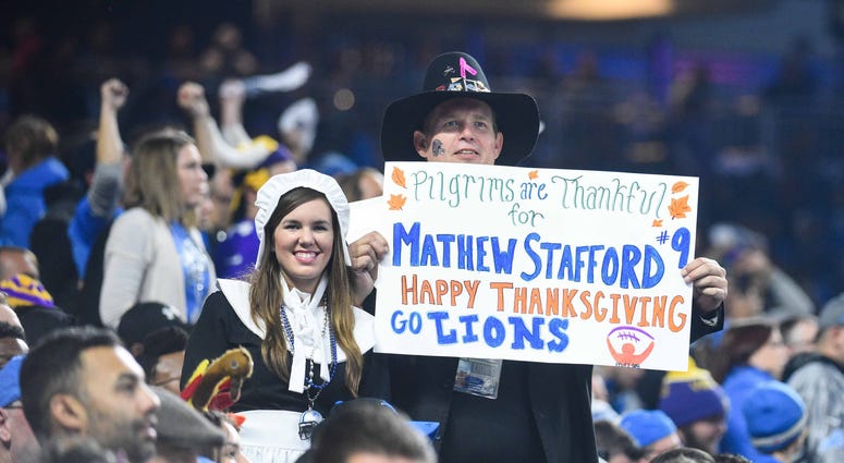NFL Thanksgiving Lions