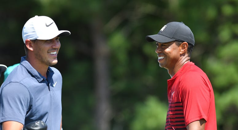 Brooks Koepka Tiger Woods