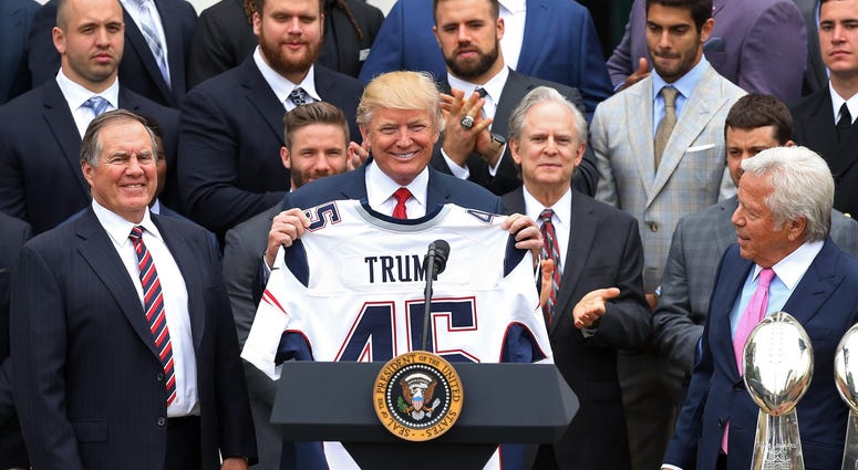 Donald Trump Bill Belichick Patriots