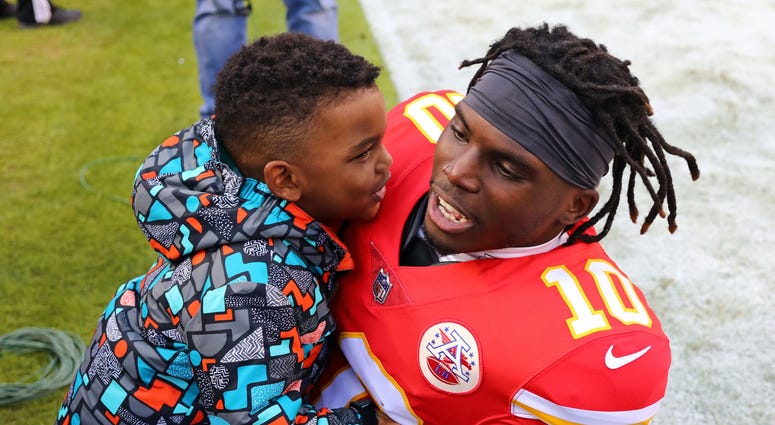 Tyreek Hill Son
