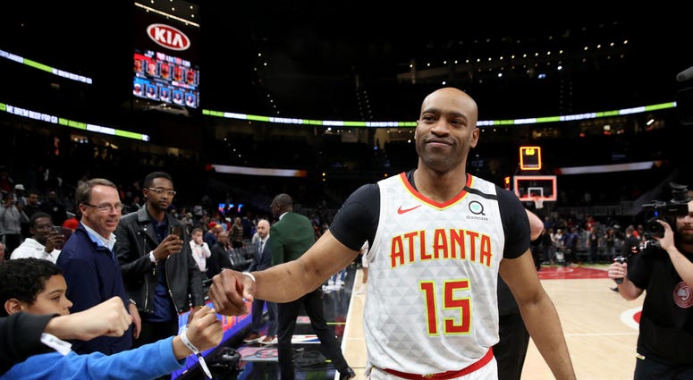 Vince Carter Hawks NBA