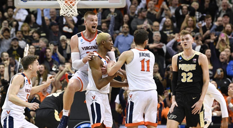 Virginia Purdue Elite Eight Kyle Guy Ty Jerome