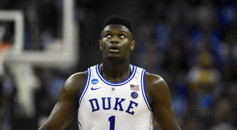 Zion Williamson Duke NBA Draft