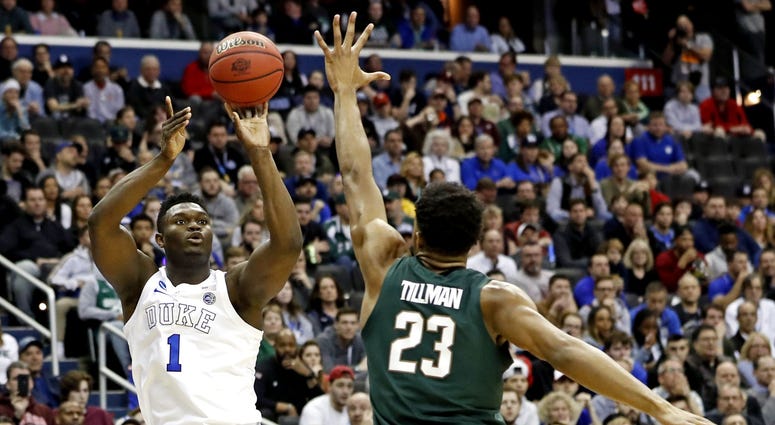 Zion Williamson Duke Michigan State Elite Eight