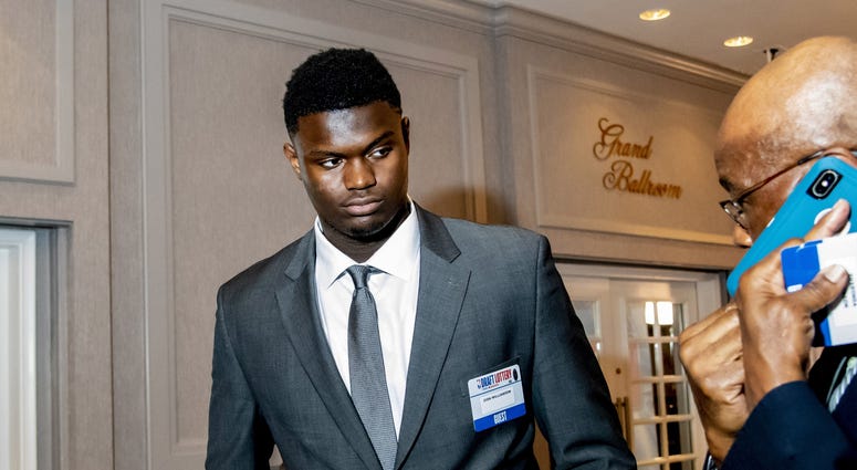 Zion Williamson NBA Draft Lottery