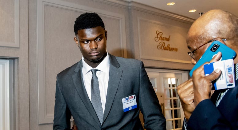 Zion Williamson NBA Draft Lottery