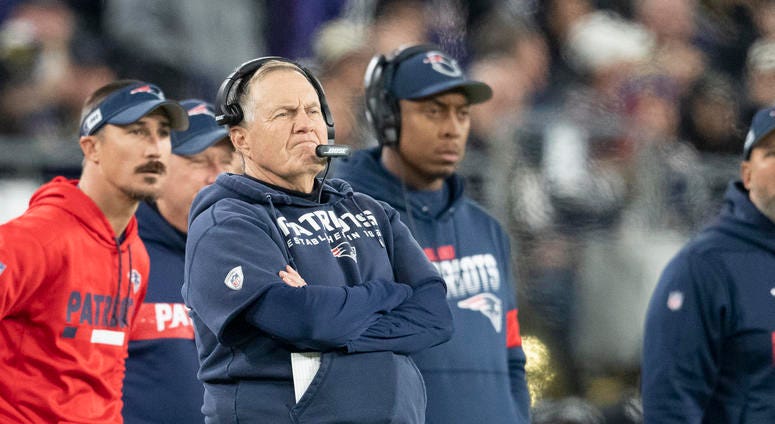 Bill Belichick Patriots Ravens