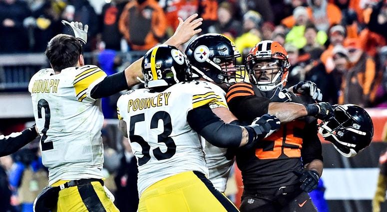 Browns Steelers brawl