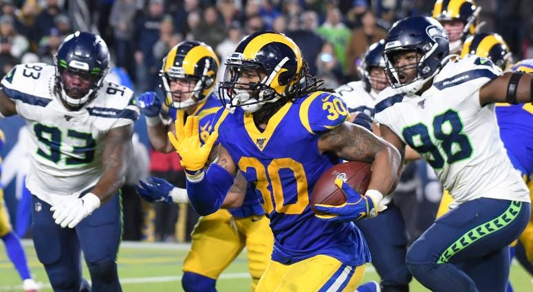 Todd Gurley Rams Seahawks