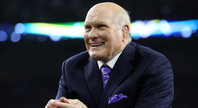 Fox Sports analyst Terry Bradshaw after the New England Patriots beat the Atlanta Falcons during Super Bowl LI at NRG Stadium Fox Sports analyst Terry Bradshaw after the New England Patriots beat the Atlanta Falcons during Super Bowl LI at NRG Stadium