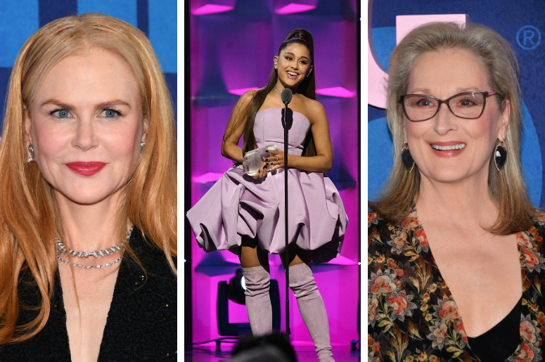 Nicole Kidman, Ariana Grande, Meryl Streep