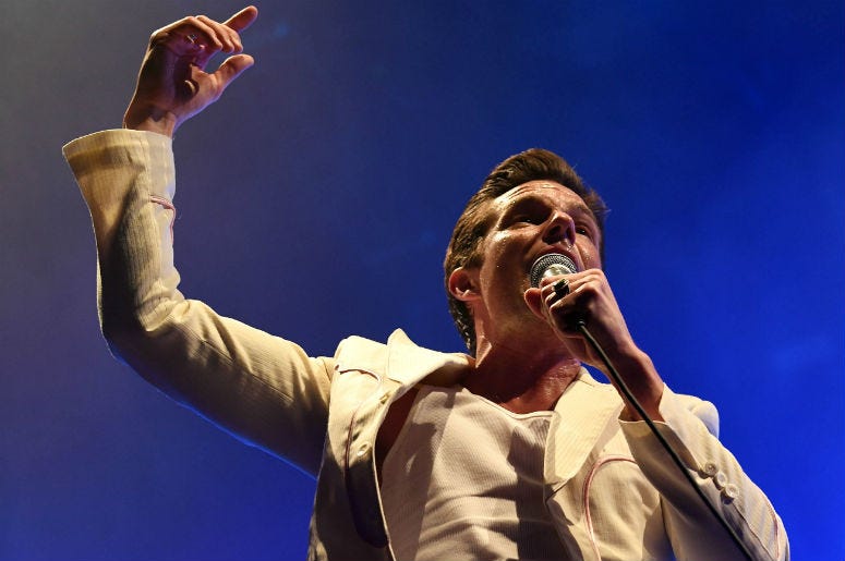 Brandon Flowers of The Killers Brandon Flowers of The Killers
