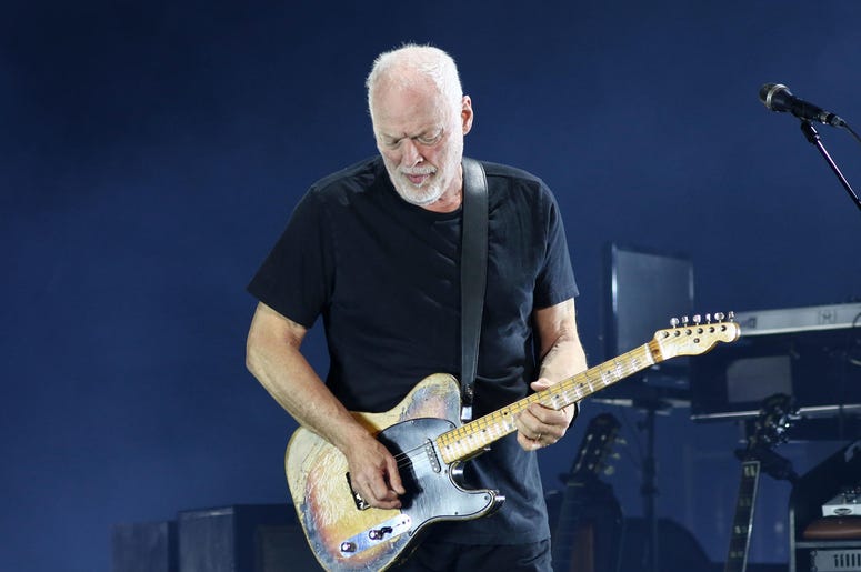 David Gilmour performs in concert at Madison Square Garden David Gilmour performs in concert at Madison Square Garden