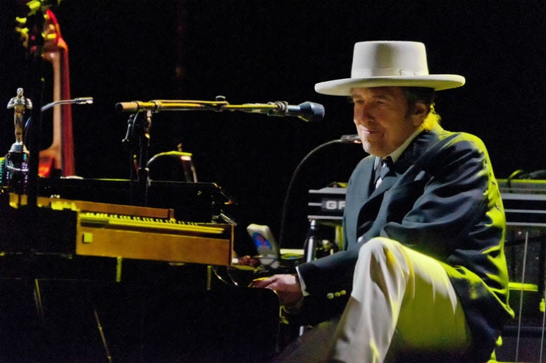 Bob Dylan live during Collisioni 2012 in Barolo on July 16th Bob Dylan live during Collisioni 2012 in Barolo on July 16th