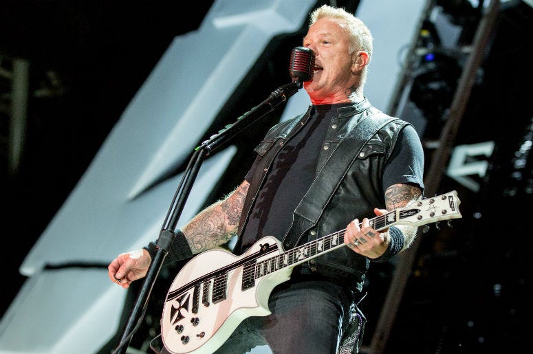 Metallica’s James Hetfield Metallica’s James Hetfield