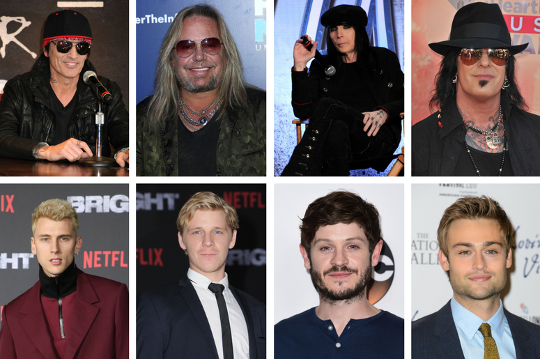 Motley Crue and the cast of "The Dirt" Motley Crue and the cast of "The Dirt"