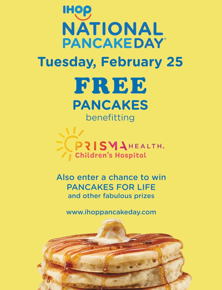 IHOP is Giving Away Free Pancakes! National Pancake Day