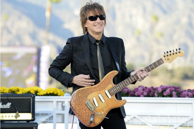 Recording artist Richie Sambora performs at the 2013 Breeders' Cup Championships at Santa Anita Park Recording artist Richie Sambora performs at the 2013 Breeders' Cup Championships at Santa Anita Park