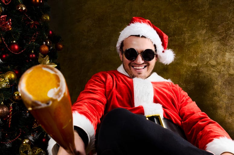 Santa baseball bat Santa baseball bat