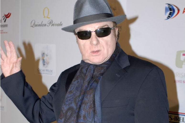 Van Morrison at the US-Ireland Alliance event honoring Van Morrison. Van Morrison at the US-Ireland Alliance event honoring Van Morrison.