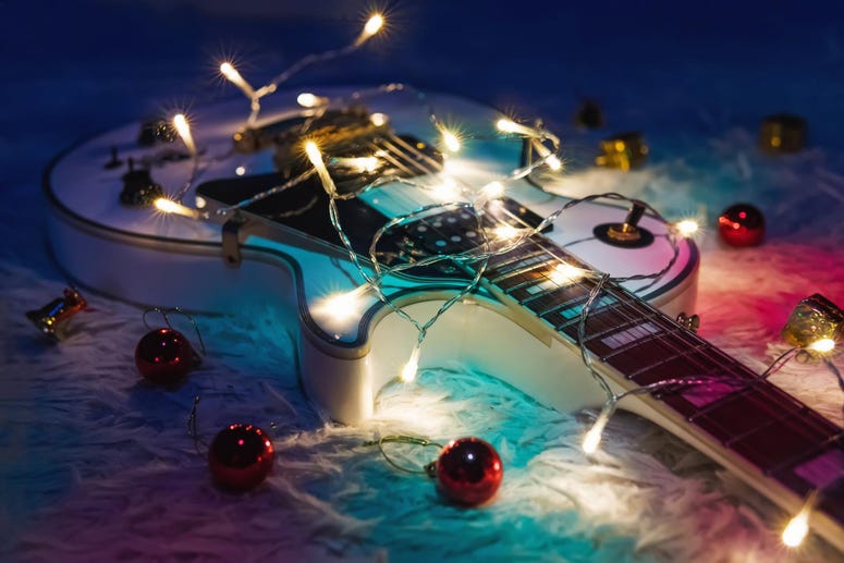 Christmas Christmas guitar