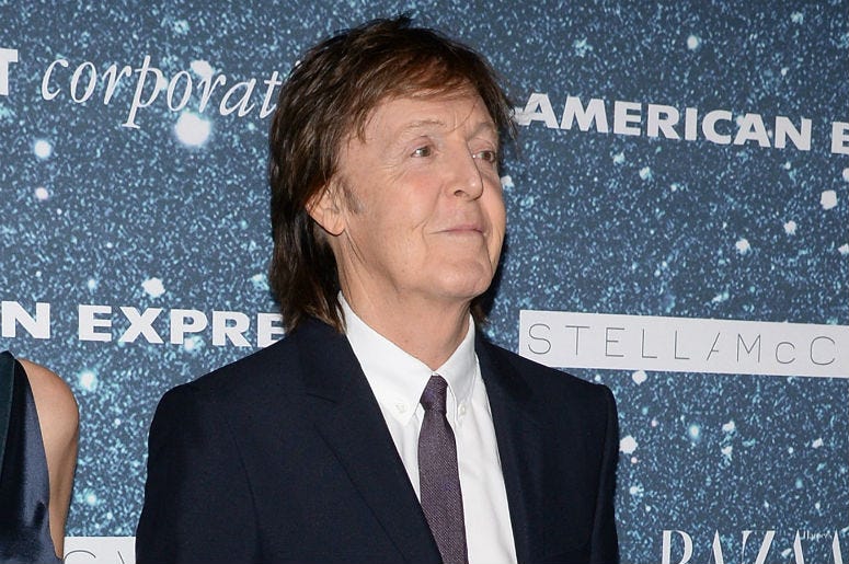 Paul McCartney of The Beatles Paul McCartney of The Beatles