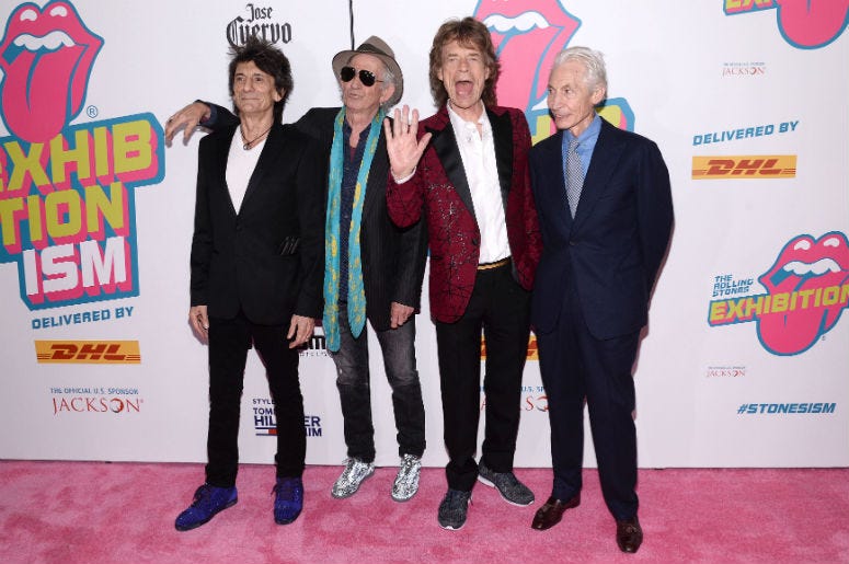 The Rolling Stones on the Red Carpet The Rolling Stones on the Red Carpet