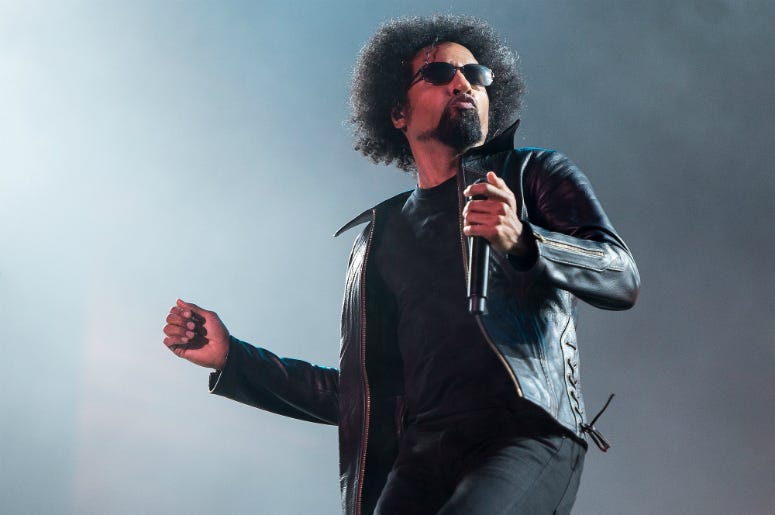 William DuVall of the band Alice in Chains performs on stage during a concert in the Rock in Rio Festival William DuVall of the band Alice in Chains performs on stage during a concert in the Rock in Rio Festival