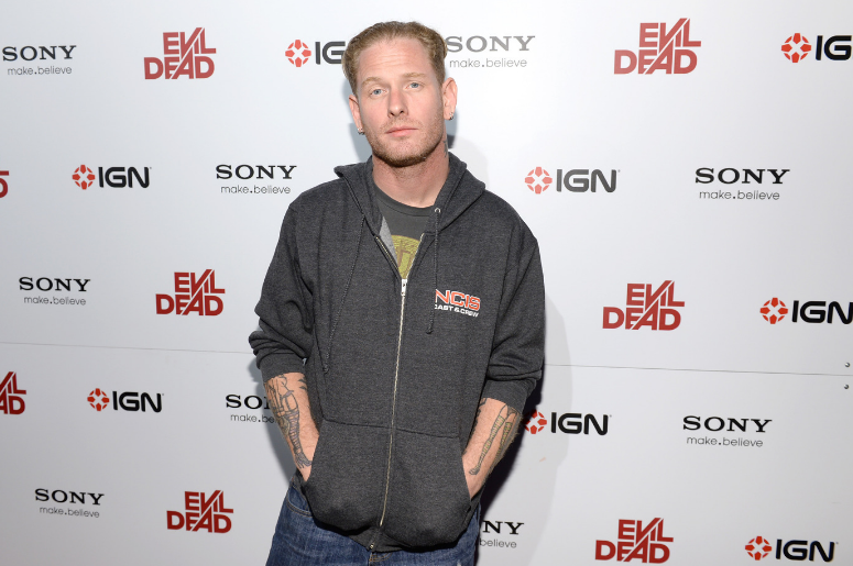 Musician Corey Taylor attends Sony Pictures Home Entertainment and Evil Dead Blu-ray Fan Party Musician Corey Taylor attends Sony Pictures Home Entertainment and Evil Dead Blu-ray Fan Party