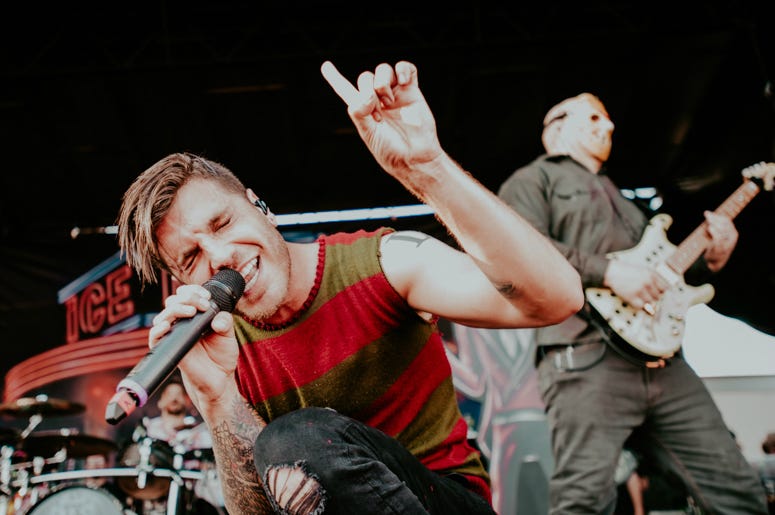 Ice Nine Kills perform at the 2018 Vans Warped Tour in Philadelphia Ice Nine Kills perform at the 2018 Vans Warped Tour in Philadelphia