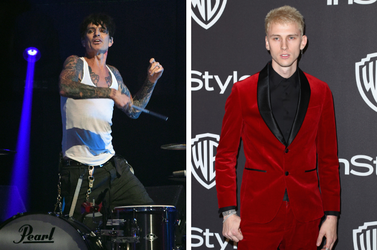 Tommy Lee and Machine Gun Kelly Tommy Lee and Machine Gun Kelly