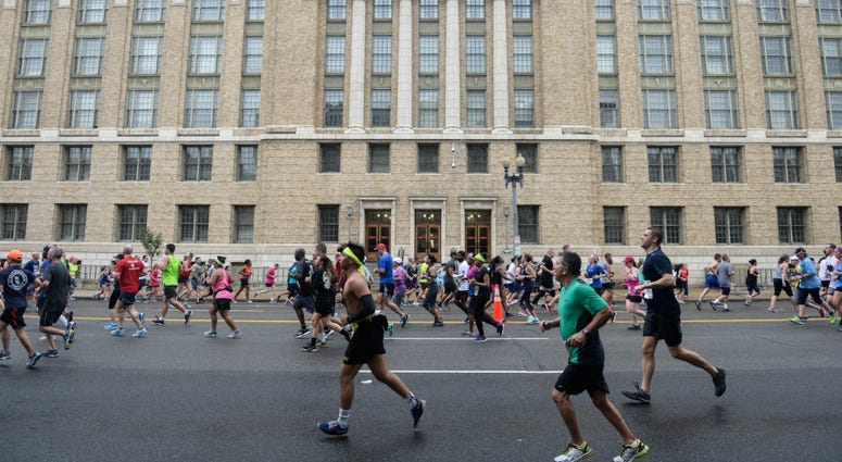 Approximately 35,000 runners from around the globe came to the Nation's Capital to participate in the 33rd Annual Army Ten-Miler, Oct. 8, 2017. ArmyTenMiler