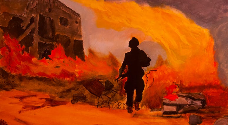 Creative art therapy for PTSD