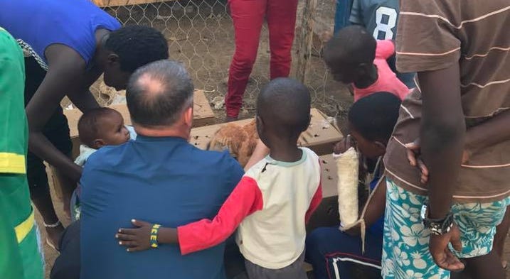 Veterans helping orphans in Kenya