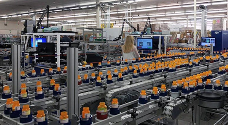 A VA CMOP facility. A VA CMOP facility.