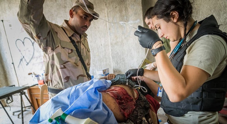 Common Injuries seen in Mosul