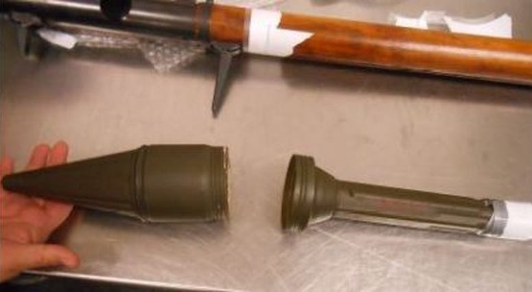 RPG confiscated from checked bag by TSA