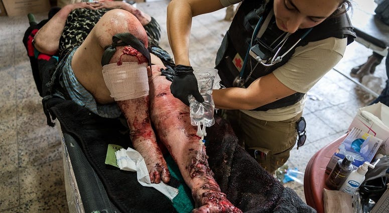 Common Injuries seen in Mosul