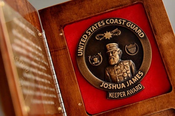 US Coast Guard Keeper Award US Coast Guard Keeper Award
