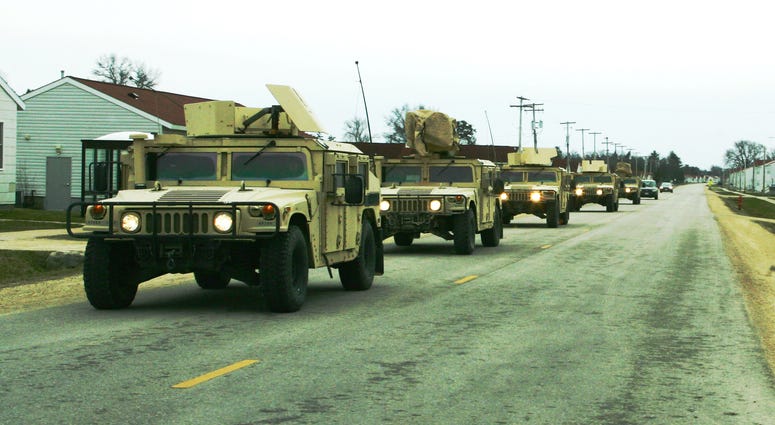 Humvees