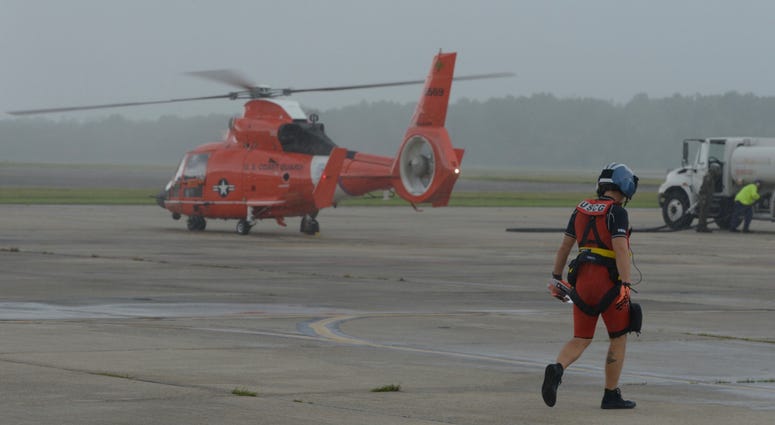 Coast Guard, National Guard Battling Barry Coast Guard, National Guard Battling Barry
