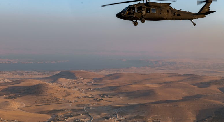 Black Hawk over Syria