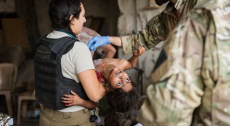 Common Injuries seen in Mosul