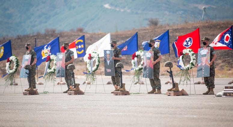 Marines, sailor honored at memorial service, DVIDS