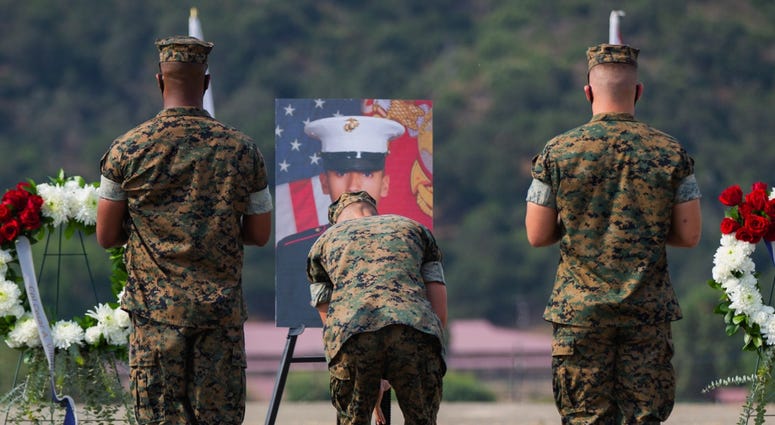 Marines, sailor honored at memorial service, DVIDS