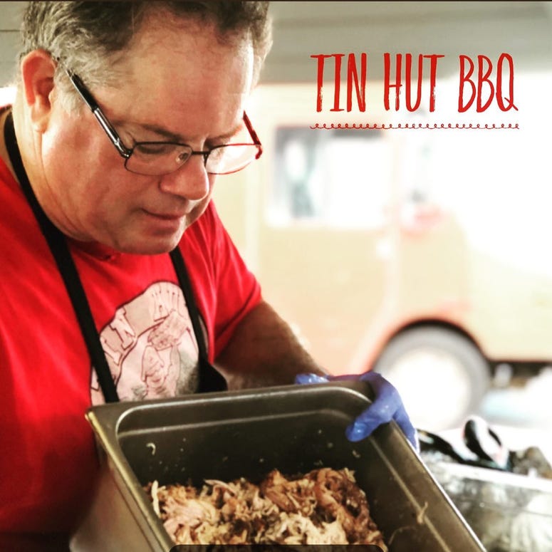 Frank Diaz, owner of Tin Hut Barbeque