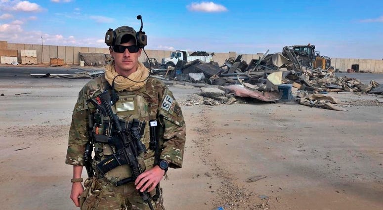 A U.S. soldier stands while bulldozers clear rubble and debris at Ain al-Asad air base in Anbar, Iraq, Monday, Jan. 13, 2020. Ain al-Asad air base was struck by a barrage of Iranian missiles on Wednesday, in retaliation for the U.S. drone strike that kill A U.S. soldier stands while bulldozers clear rubble and debris at Ain al-Asad air base in Anbar, Iraq, Monday, Jan. 13, 2020. Ain al-Asad air base was struck by a barrage of Iranian missiles on Wednesday, in retaliation for the U.S. drone strike that kill